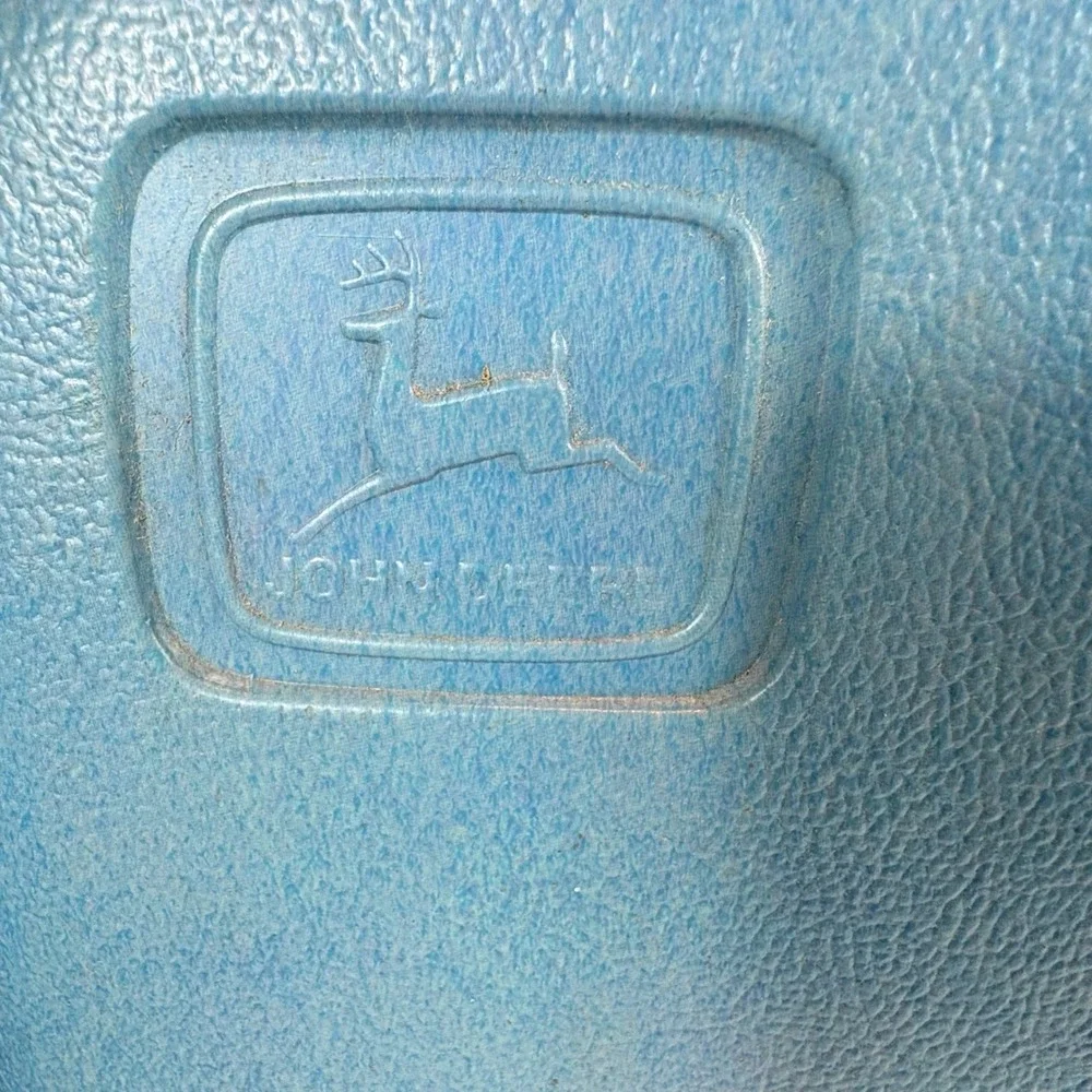 Vintage Samsonite Silhouette John Deere Blue Train Case‎ Suitcase USA